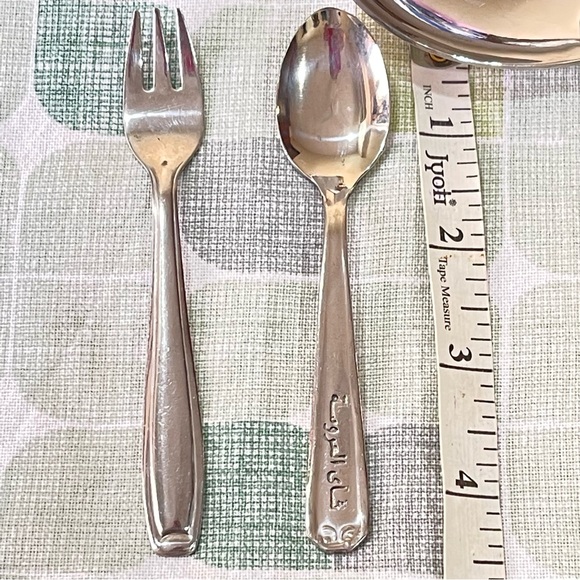 🔵Set of 12 small stainless steel Spoons & Forks - Picture 9 of 9